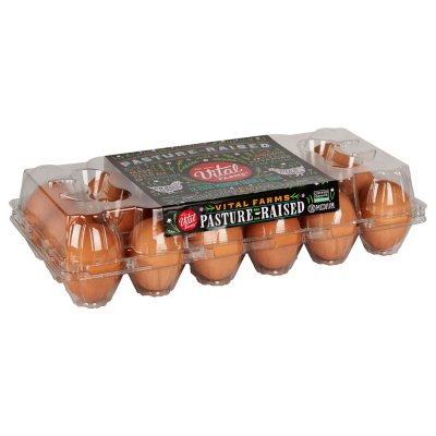 Vital Farms Pasture Raised Medium Eggs 18 Ct Sams Club 