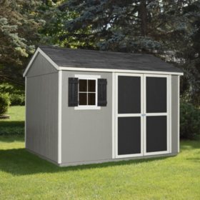 Handy Home Products Brookhaven 10′ x 8′ Wood Storage Shed