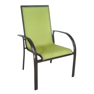 Sling stacking patio discount chair