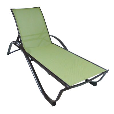 Light green chaise discount lounge