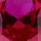 Lab Created Ruby, variant on Pear Cut Lab Created Gemstone 3-Stone Ring in 14K Gold