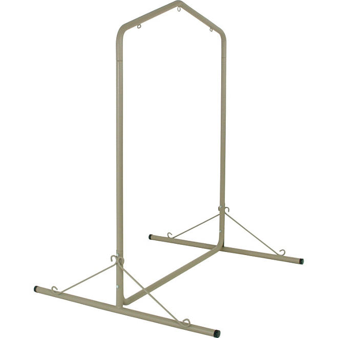 Deluxe Steel Taupe Textured Swing Stand