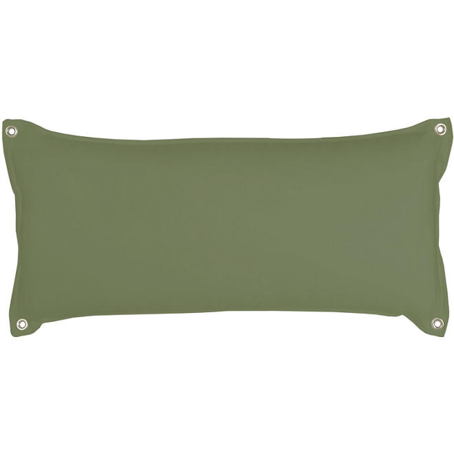 Traditional Hammock Pillow - Leaf Chambray