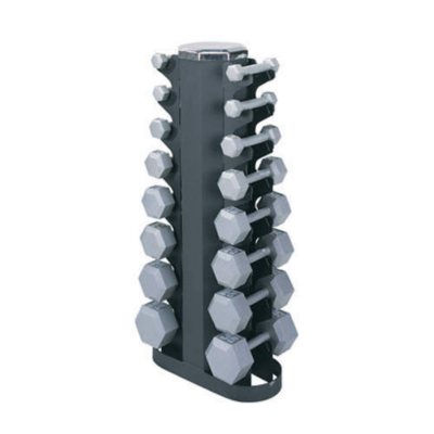 Dumbbell set with rack best sale sam's club