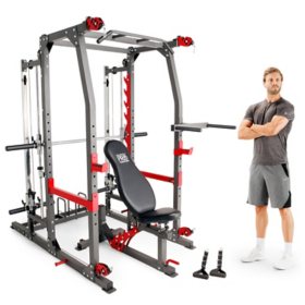 SYSTEMBUILD EVOLUTION Flex Gym Cabinet with Yoga Mat Storage and Bench  Seat, Graphite, Wood Closet System, 35.67 in. W 6777408COM - The Home Depot
