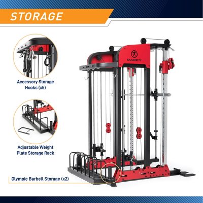 Marcy Pro Deluxe Smith Cage Home Gym System Sam s Club