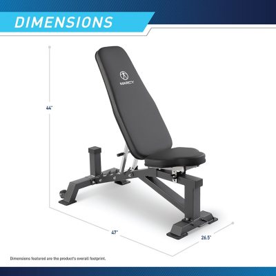 Marcy Deluxe Utility Bench Sam s Club