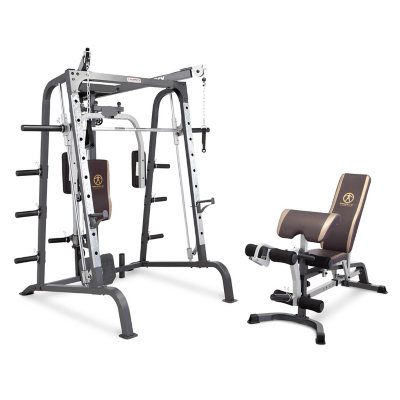 Marcy weight bench and best sale squat rack