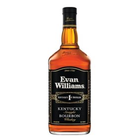 Evan Williams Black Label Kentucky Bourbon Whiskey (1.75 L)