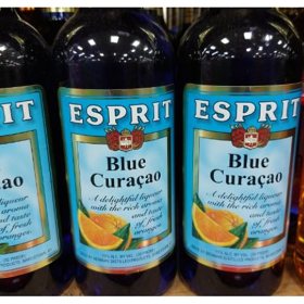 Esprit Blue Curacao Liqueur 750 ml