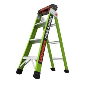 Little Giant King Kombo 3-in-1 Pro Fiberglass Ladder M4