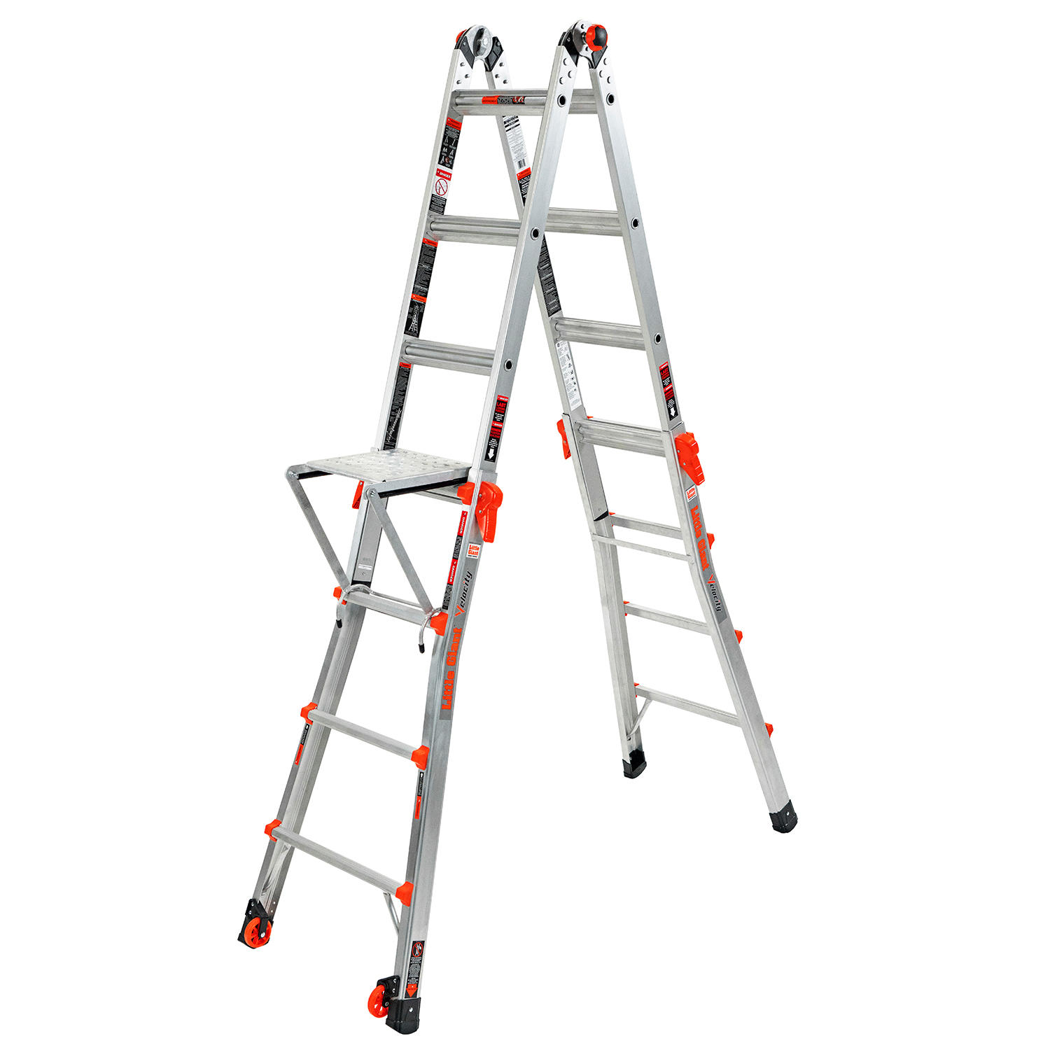 Little Giant Velocity M17 Multi-Use Ladder with Work Platform