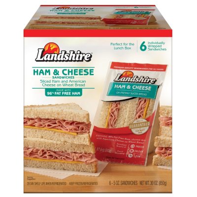 Ham & Cheese Lunchbox Sub Sandwich