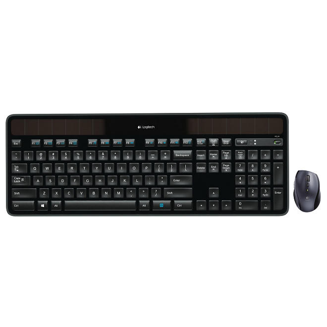 Logitech MK750 Wireless Solar Keyboard and Mouse Combo