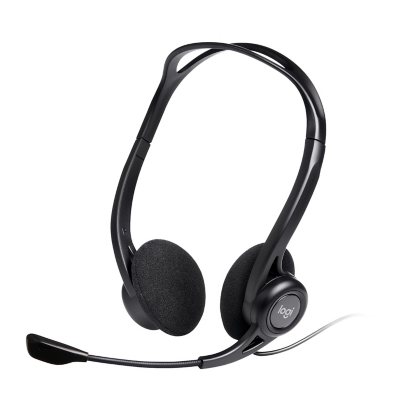 logitech noise cancelling headphones with microphone
