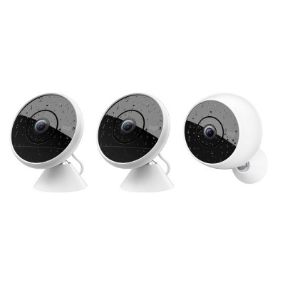 Logitech Circle 2 Indoor / Outdoor 1080p Surveillance Camera (3-pk) - Sam's  Club