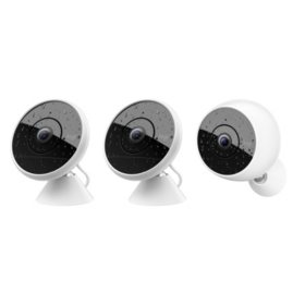 Logitech Circle 2 Indoor / Outdoor 1080p Surveillance Camera (3-pk)