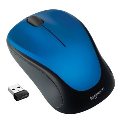 Logitech 910-002901 Wireless Mouse m317 with Unifying Receiver  Steel Blue