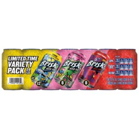 Lipton Brisk Iced Tea and Juice Variety Pack (12 fl. oz., 28 pk.)