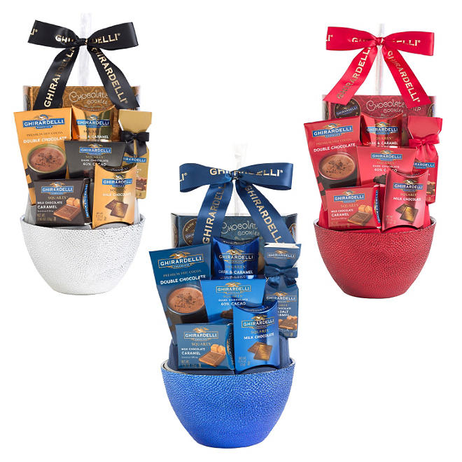 Ghirardelli Chocolate Treats Gift Basket