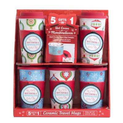 Travel Mug Gift Set, Red Sam's Club