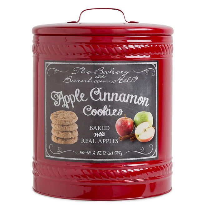 The Bakery of Barnham Hill Classic Apple Cinnamon Cookie Tin (32 oz.)
