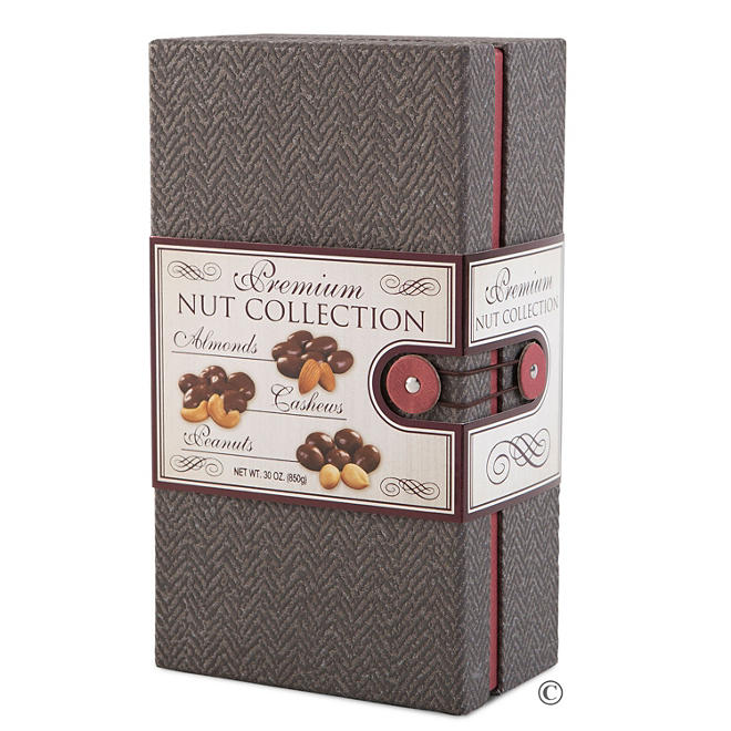 Premium Nut Gift Box (Gray)