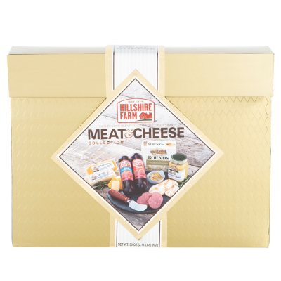  Hickory Farms Summer Sausage and Cheese Gift Box : Grocery &  Gourmet Food