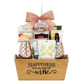 Wine Enthusiast Gift Basket		