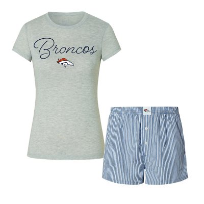 NFL Women's Pajama Short Set Denver BroncosM:- M