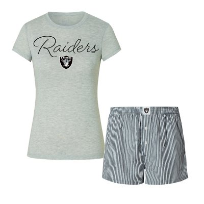 NFL Women's Pajama Short Set Las Vegas RaidersS:- S