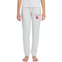 NCAA Ladies French Terry Cuffed Jogger Pants Oklahoma Sooners