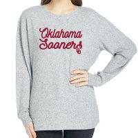 Ladies' NCAA Pullover Long Sleeve Sweaterknit Top Oklahoma Sooners