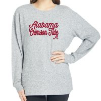 Ladies' NCAA Pullover Long Sleeve Sweaterknit Top Alabama Crimson Tide
