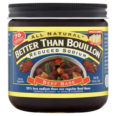 Better Than Bouillon Reduced Sodium, Roasted Beef (16 oz.) Sam's Club