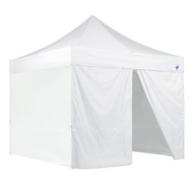 Amazon Com Z Shade 10 X 10 Angled Leg Instant Shade Canopy Tent Portable Shelter Blue Garden Outdoor