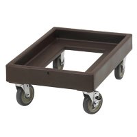Cambro Camdolly CD300131 Insulated Transport, Dark Brown