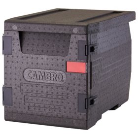 Cambro Cam GoBox Front Loading Insulated Food Pan Carrier, Full Size (EPP300110)