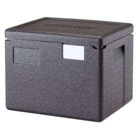 Cambro Cam GoBox Top Loading Insulated Food Pan Carrier, Half-Size (EPP280SW)