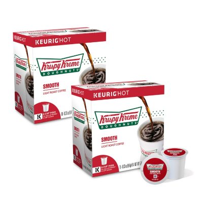 Krispy Kreme Smooth Coffee K Cup Pods 180 ct. Sam s Club