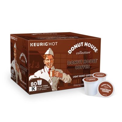 Donut House Light Roast Coffee 80 K Cups Sam s Club