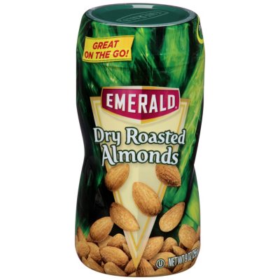 Emerald Dry Roasted Almonds (9 oz. canisters, 12 ct.) - Sam's Club