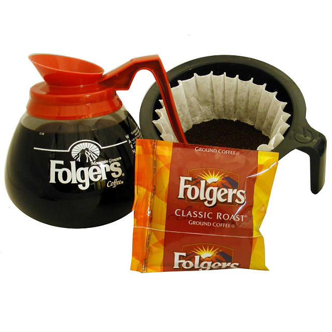 Folgers Classic Roast Coffee, Portion Pack (0.9 oz., 42 ct.)