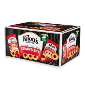 Knott's Berry Farm Strawberry Shortbread Cookies 2oz / 36pk