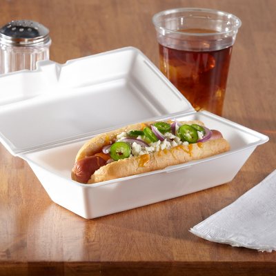 Hefty Hoagie Hinged Lid Containers (150 ct.)