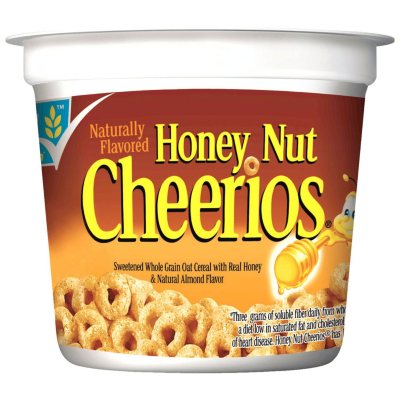 General Mills Honey Nut Cheerios Cereal (2 oz. cups, 12 ct.) - Sam's Club