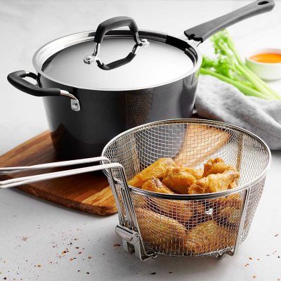 Tramontina 5.5-Qt. Deep Fryer with Helper Handle