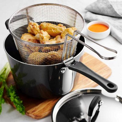 Tramontina 5.5-Qt. Deep Fryer with Helper Handle - Sam's Club