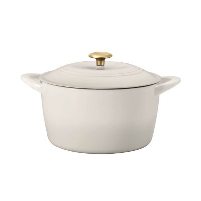 Tramontina Enameled Cast Iron 7-Qt. Covered Dutch Oven Large Round