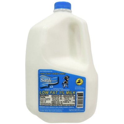 Sarah Farms 1 % Low Fat Milk (1 gallon) - Sam's Club